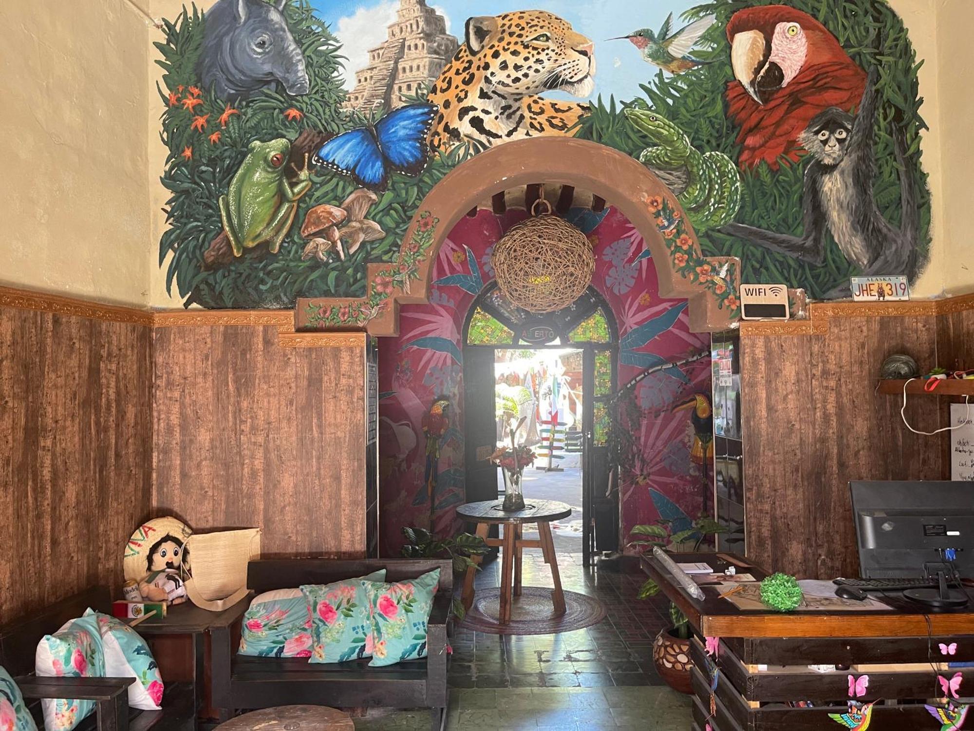 La Casa De La 12 Pansiyon Campeche Dış mekan fotoğraf